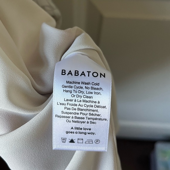 ARITZIA Babaton Wallace Dress Bone/Comet XXS - Picture 7 of 8